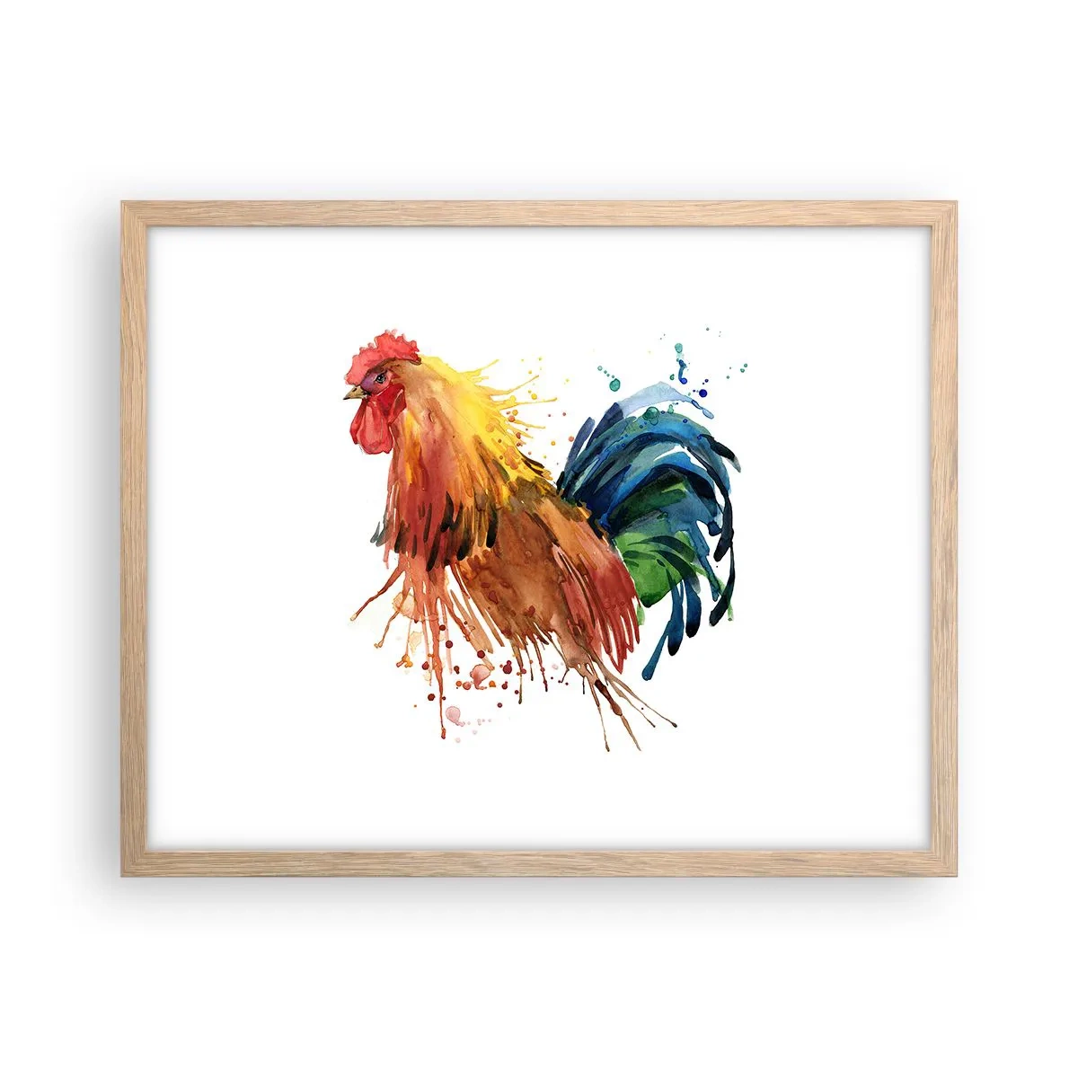 Plakat w ramie jasny dąb - Królewska szata, królewska duma - 50x40 cm