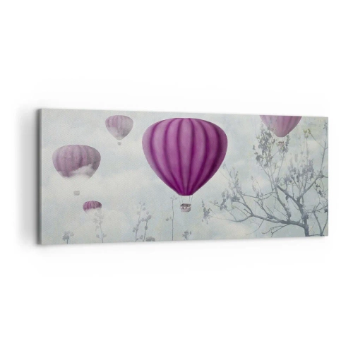 Obraz na płótnie - Jak statki na niebie - 100x40 cm