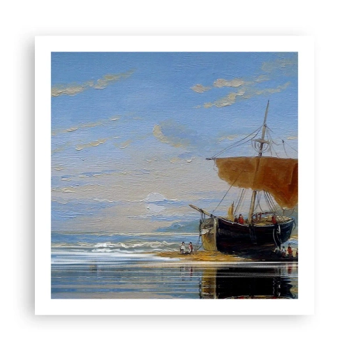 Plakat - Woda, ziemia, powietrze - 60x60 cm