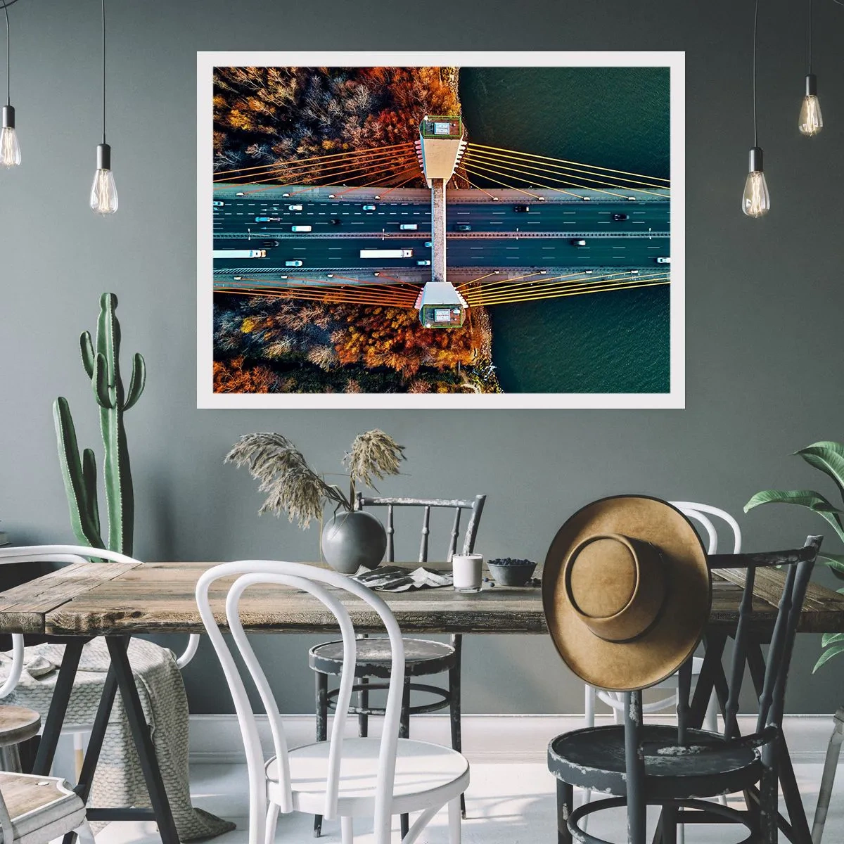 Plakat - ZA wodami, za lasami - 91x61 cm