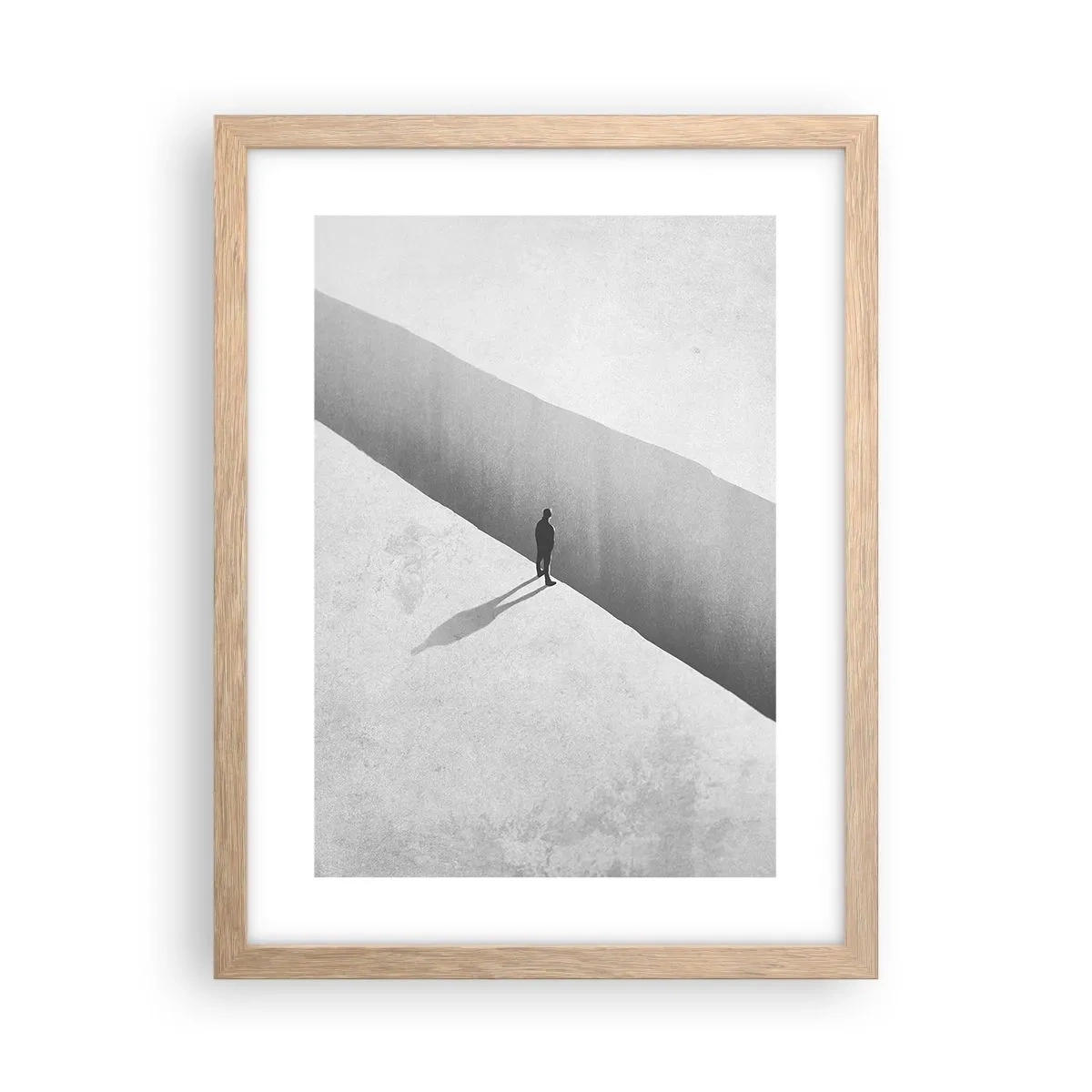 Plakat w ramie jasny dąb - Jasny cel - 30x40 cm