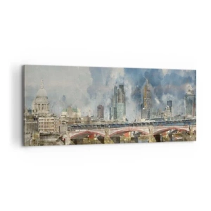 Obraz na płótnie - Londyn w całej okazałości - 100x40 cm