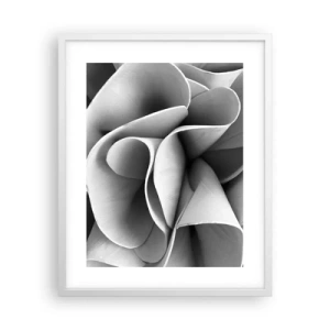 Plakat w białej ramie - Dzieje się w przestrzeni - 40x50 cm