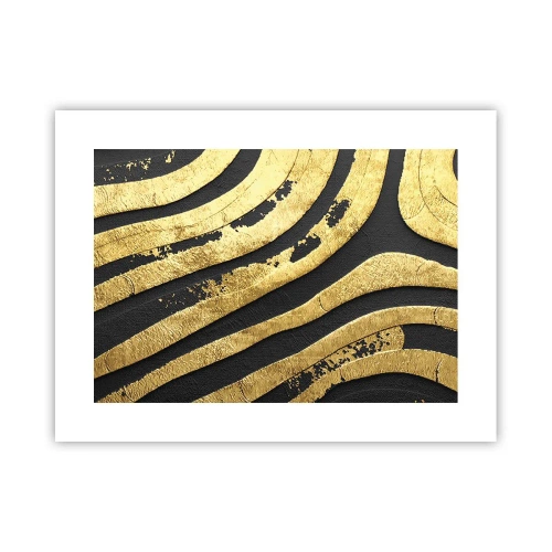 Plakat - Wszystko płynie - 40x30 cm