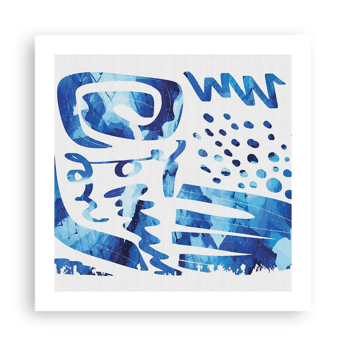 Plakat - Powrót do korzeni - 50x50 cm