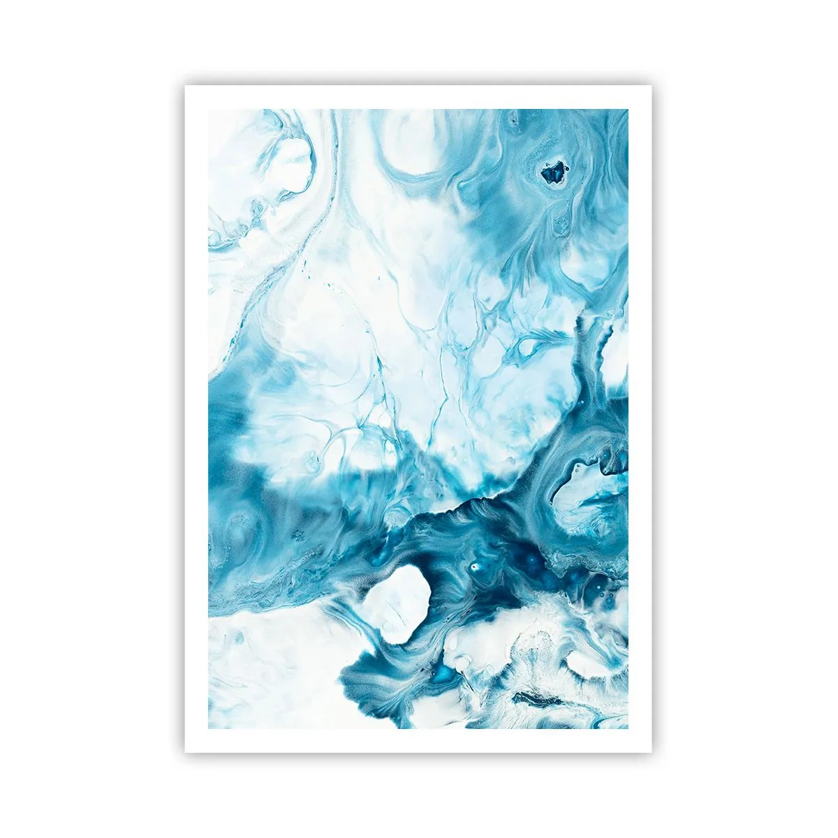 Plakat - Koncert błękitu - 70x100 cm