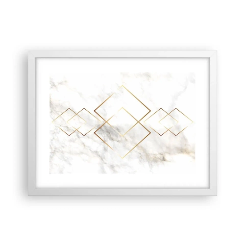 Plakat w białej ramie - Widok na nieskończoność - 40x30 cm