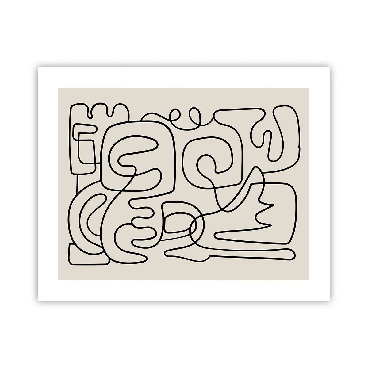 Plakat - Po śladzie - 50x40 cm