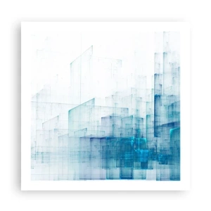 Plakat - Jak stała się przestrzeń - 60x60 cm