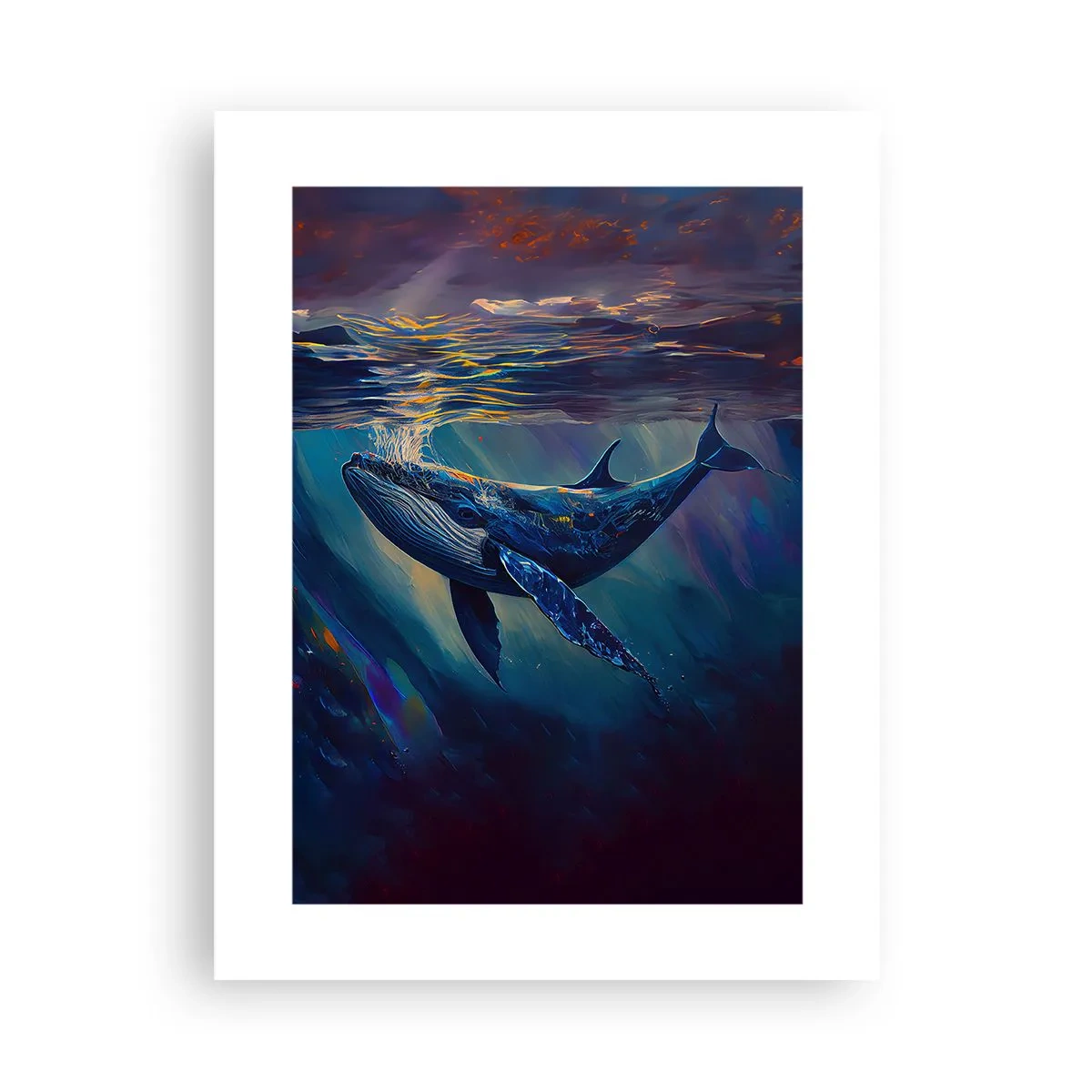 Plakat - Witaj w moim świecie - 30x40 cm