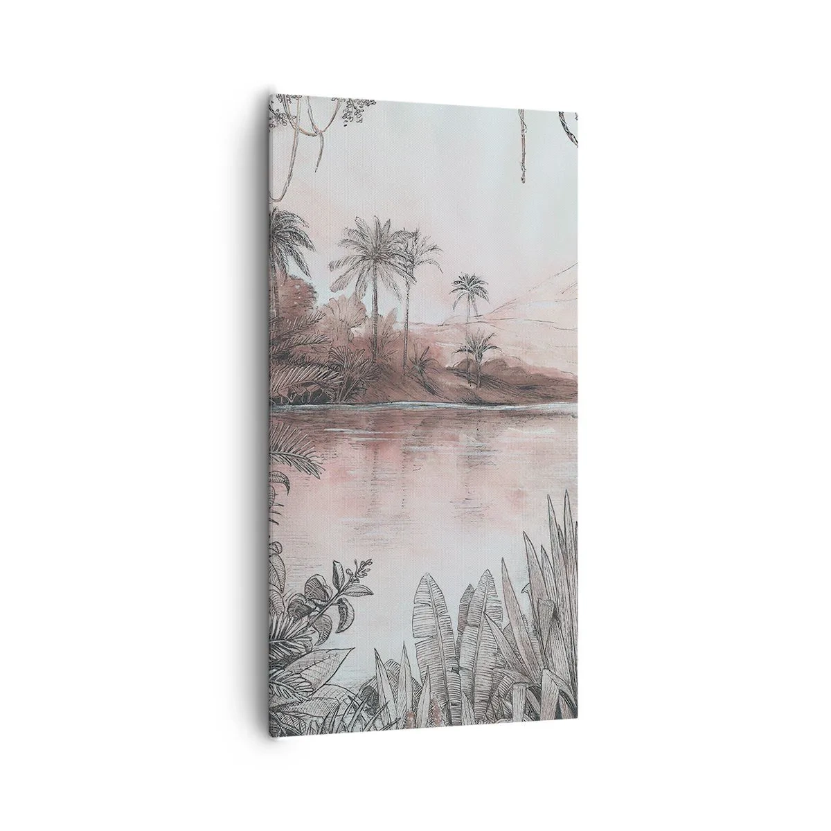 Obraz na płótnie - XIX-wieczny pamiętnik odkrywcy - 65x120 cm