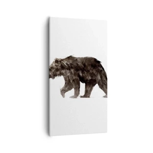 Obraz na płótnie - Zawsze noszę prawdziwe futro! - 55x100 cm