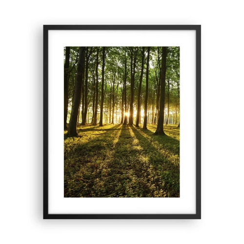 Plakat w czarnej ramie - Fotografia wszystkich wiosen - 40x50 cm