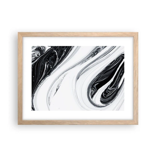 Plakat w ramie jasny dąb - Połączenie przeciwieństw - 40x30 cm