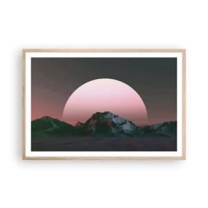 Plakat w ramie jasny dąb - W sąsiedniej galaktyce - 91x61 cm