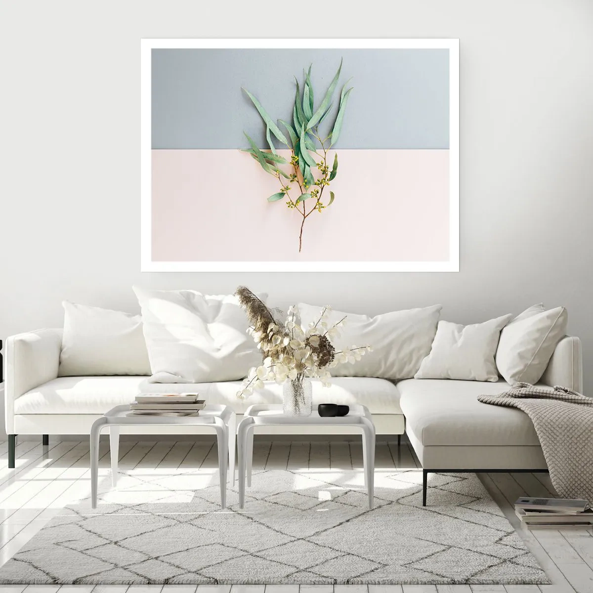 Plakat - Pastelowa subtelność - 91x61 cm