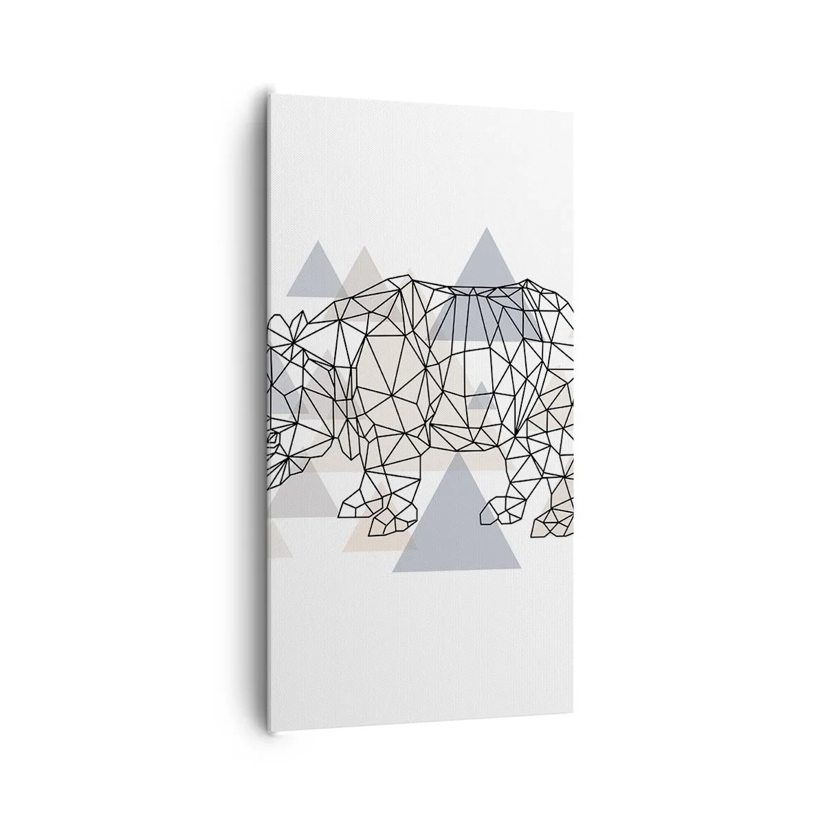 Obraz na płótnie - Struktura siły - 65x120 cm