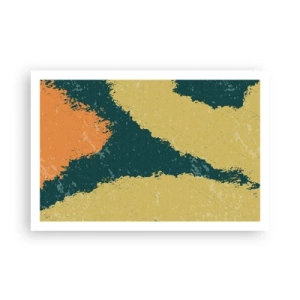 Plakat - Abstrakcja – powolnym ruchem - 91x61 cm