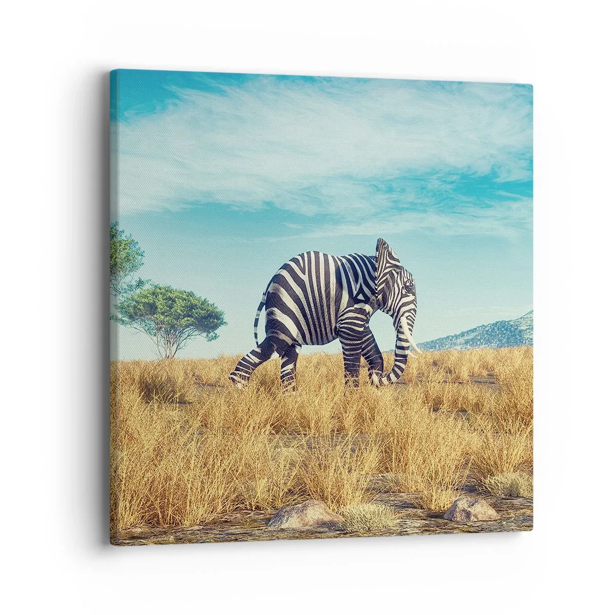 Obraz na płótnie - Szarość już niemodna - 40x40 cm