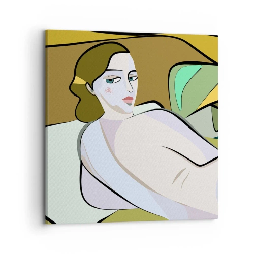 Obraz na płótnie - Portret intymny - 70x70 cm