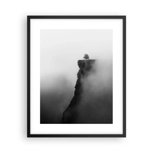 Plakat w czarnej ramie - Na skraju świata - 40x50 cm