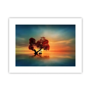 Plakat - Oddaleńcy i ciszyzna bezświata - 40x30 cm