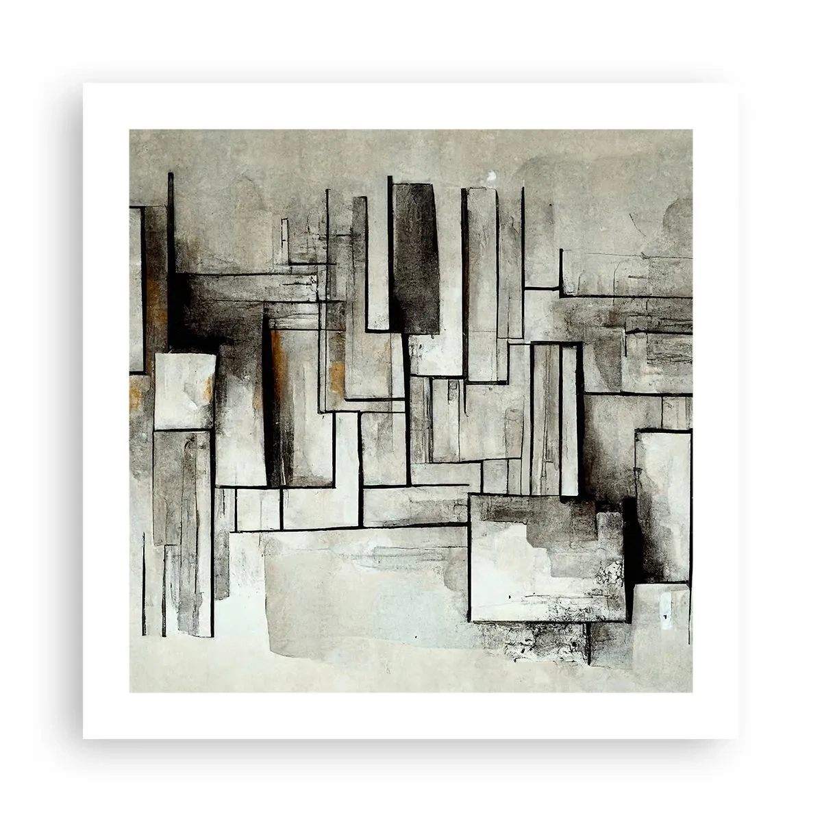 Plakat - Siła prostoty - 50x50 cm