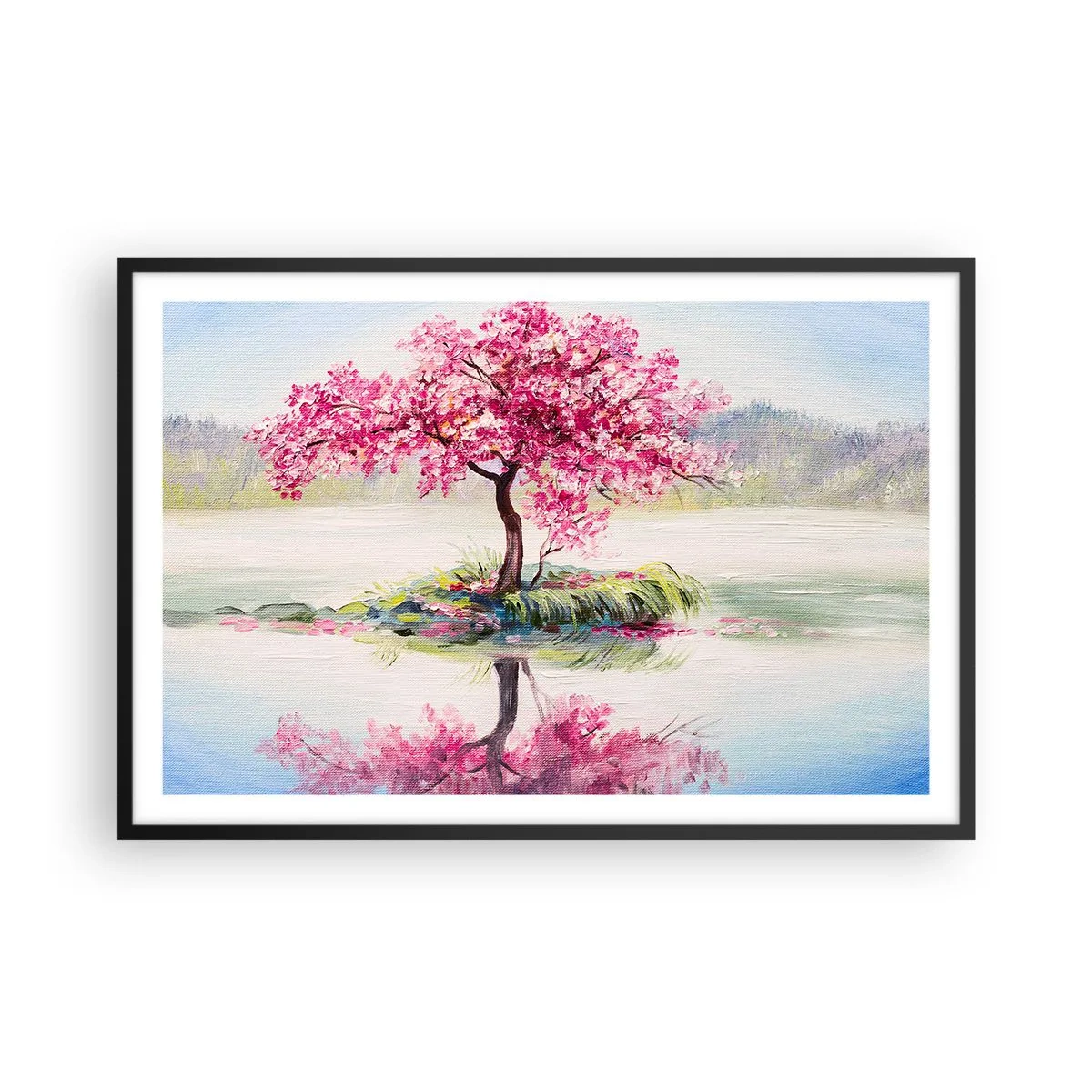 Plakat w czarnej ramie - Święto wiosny - 91x61 cm