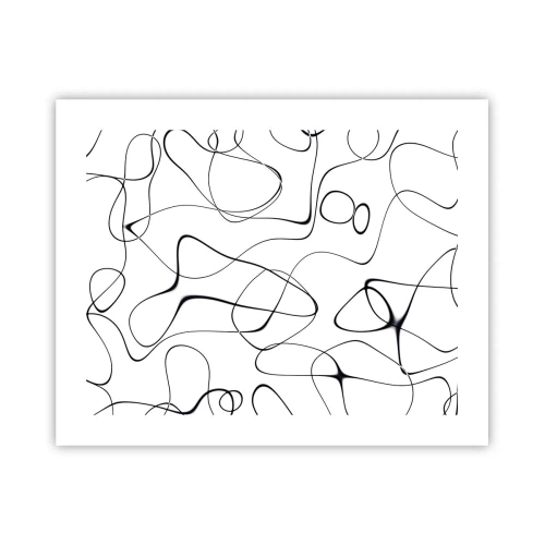 Plakat - Ścieżki życia, koleje losu - 50x40 cm