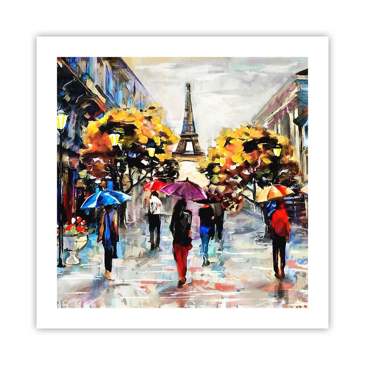 Plakat - Jesienią szczególnie piękny - 50x50 cm