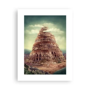 Plakat - Wieża Babel - 30x40 cm