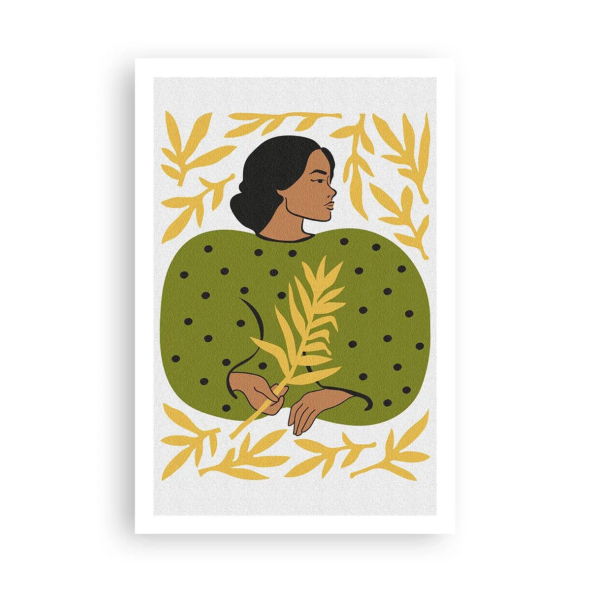 Plakat - Hawajska dziewczyna - 61x91 cm