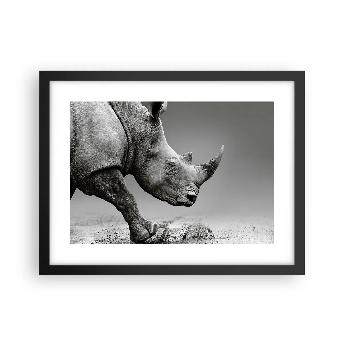 Plakat w czarnej ramie - Niepowstrzymana siła - 40x30 cm