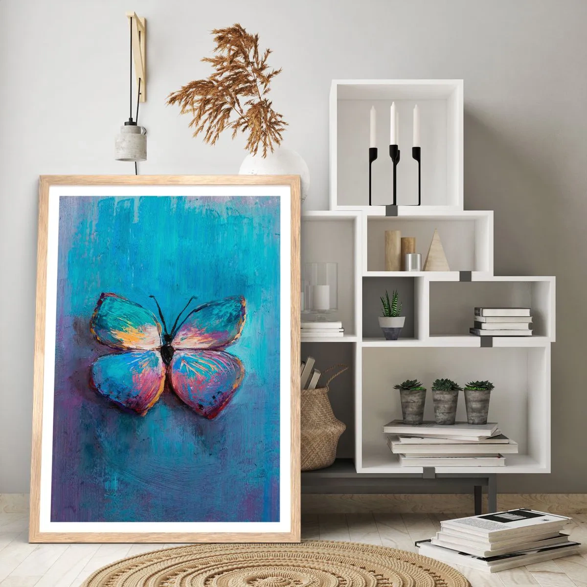 Plakat w ramie jasny dąb - W pełnej krasie - 40x50 cm