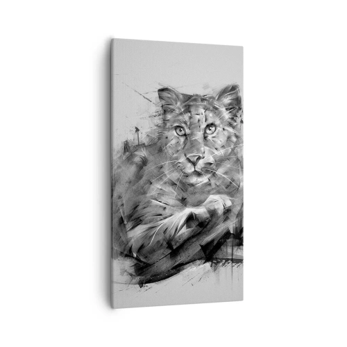 Obraz na płótnie - Tak, słucham uważnie - 55x100 cm