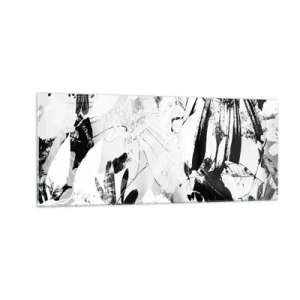 Obraz na szkle - Jesień w negatywie - 100x40 cm