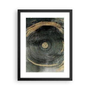 Plakat w czarnej ramie - Zmiana i trwanie - 30x40 cm