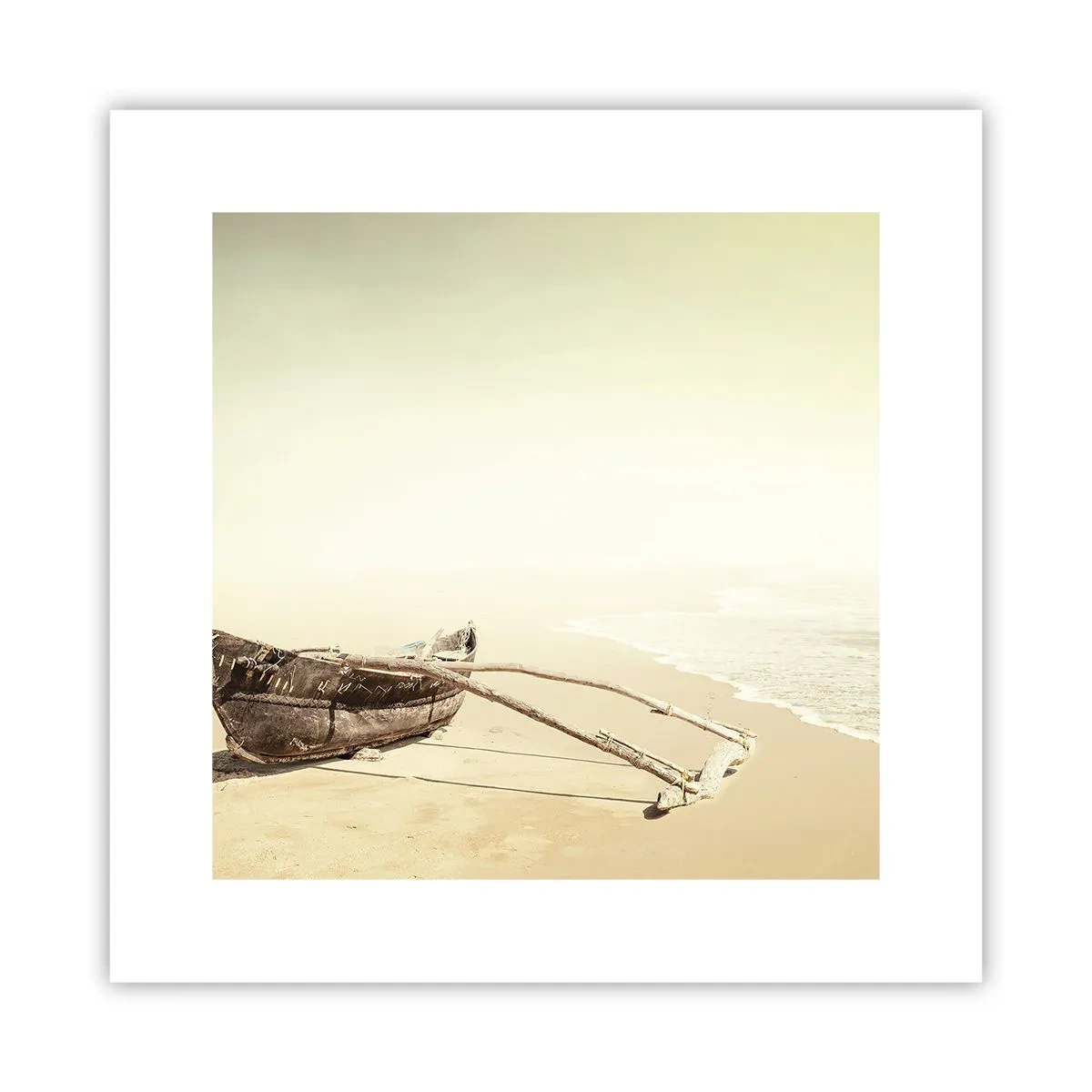 Plakat - Wspomnienie mórz południowych - 30x30 cm