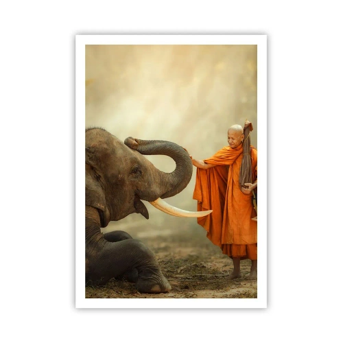 Plakat - Spotkanie w podróży - 70x100 cm