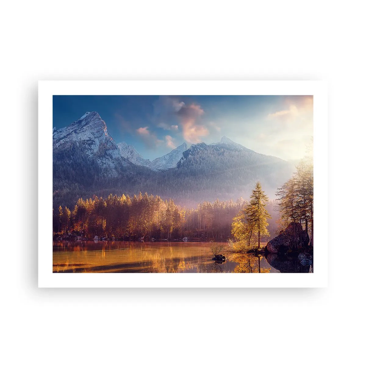 Plakat - W górach i dolinach - 70x50 cm