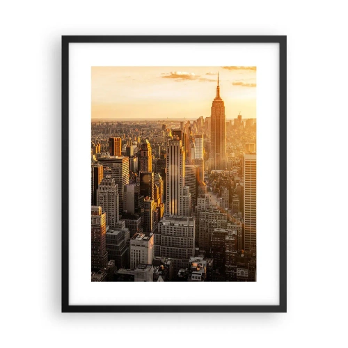 Plakat w czarnej ramie - Rosnąc w słońcu - 40x50 cm