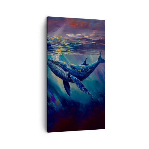 Obraz na płótnie - Witaj w moim świecie - 45x80 cm