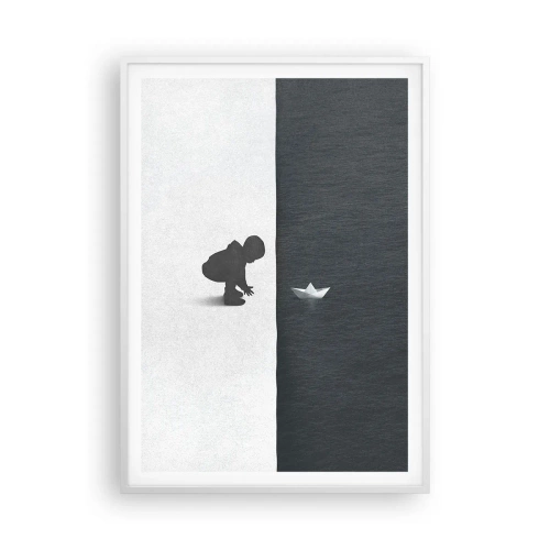 Plakat w białej ramie - Wielka wyprawa - 70x100 cm