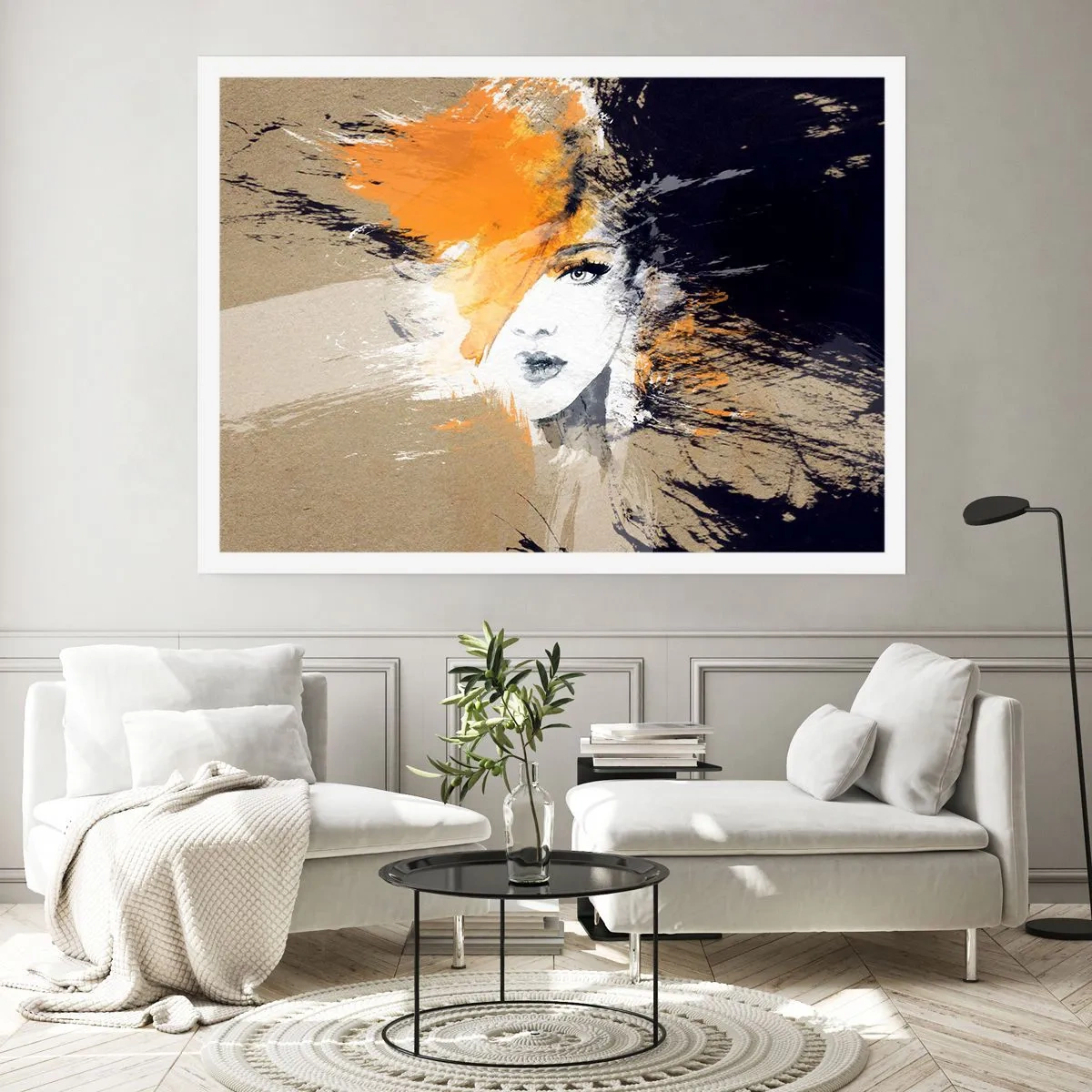Plakat - I staje się światło - 50x40 cm