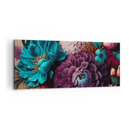 Obraz na płótnie - Natura na bogato - 100x40 cm