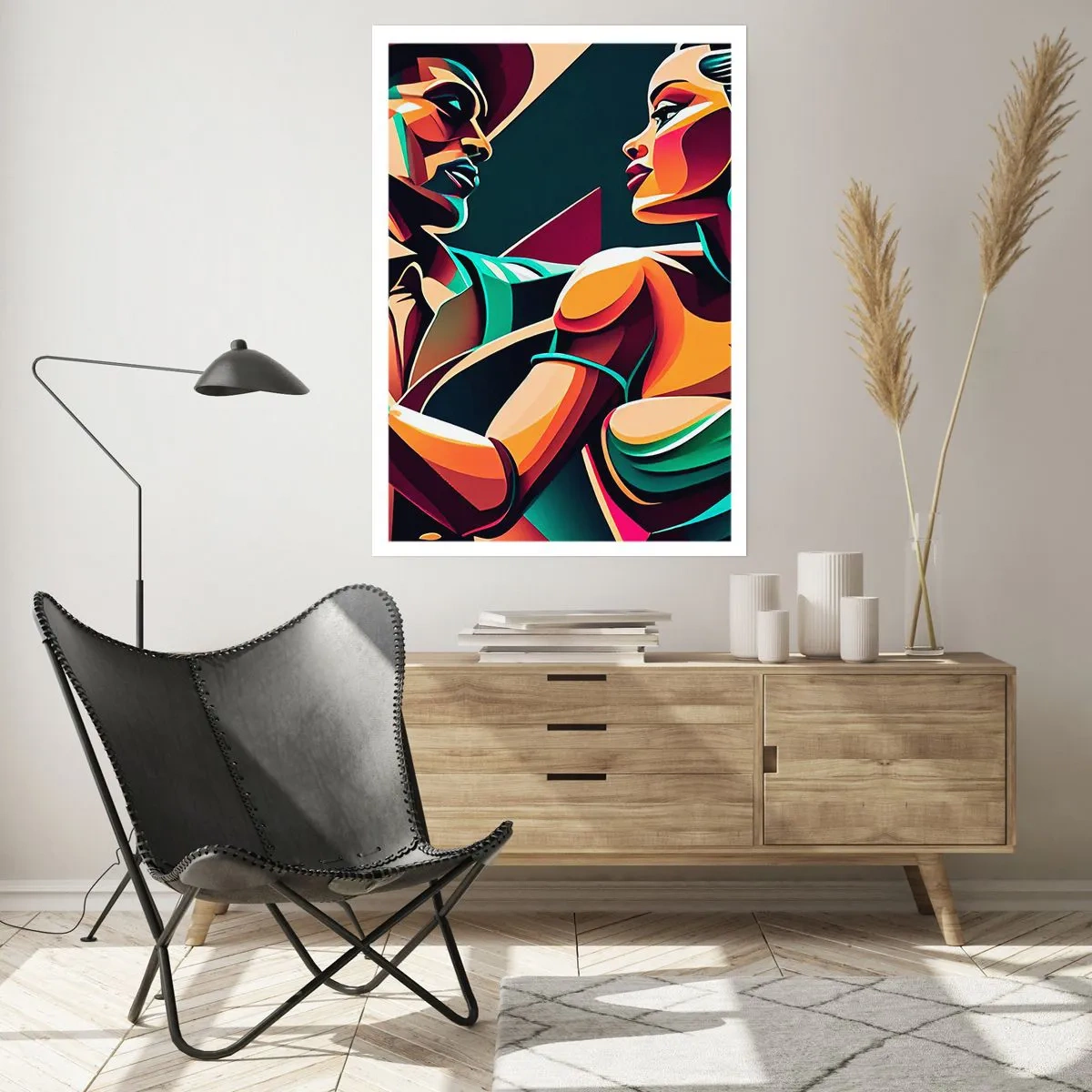 Plakat - W rytmie serca - 40x50 cm