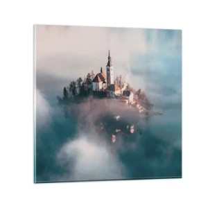 Obraz na szkle - Wyspa marzeń - 50x50 cm