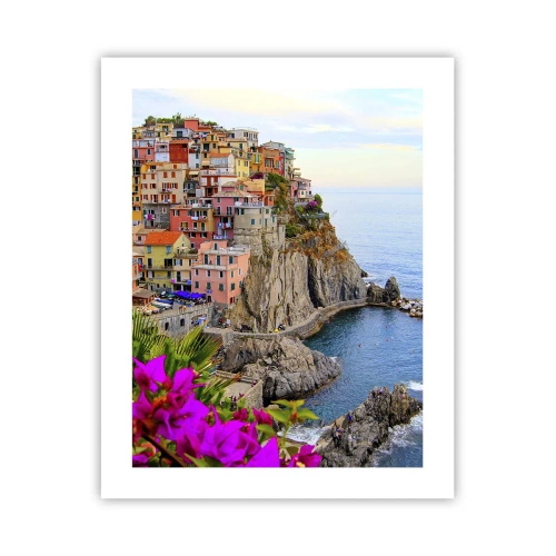 Plakat - Śmiejące się miasto - 40x50 cm