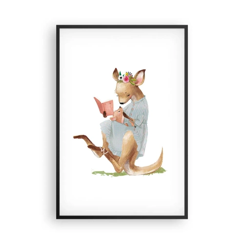 Plakat w czarnej ramie - Poczytaj mi, mamo - 61x91 cm
