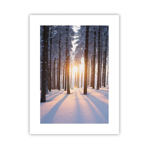 Plakat - Wyraźnie czarno na białym - 30x40 cm
